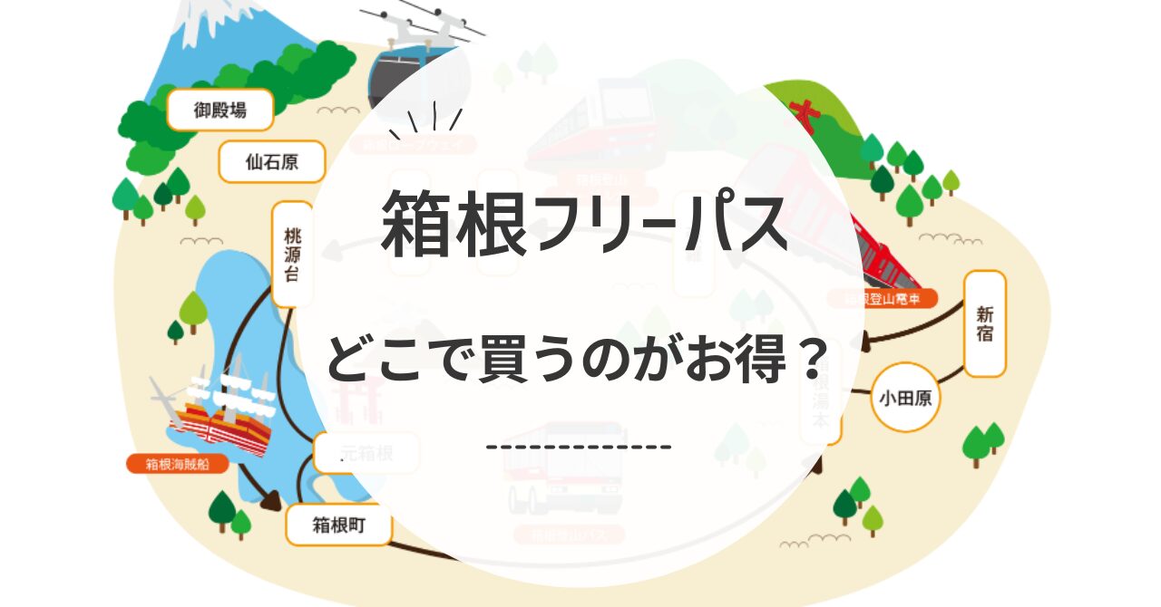 箱根フリーパスどこで買うのがお得